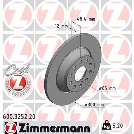 Rear Brake Rotor, 600325220